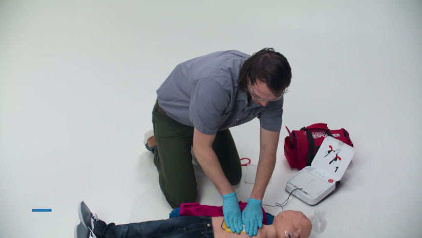 Child AED and Using an AED